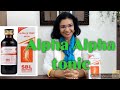 ALfa Alfa Tonic: Powerful tonic for mental and physical health (review of SBL Alpha alpha tonic)