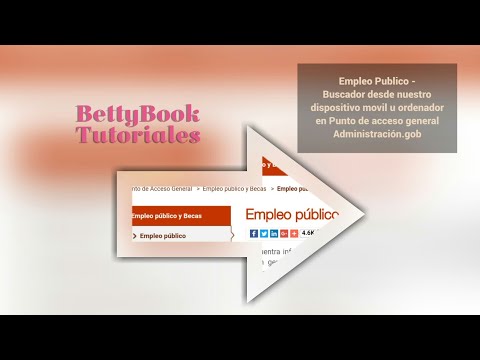 Empleo Publico - Buscador desde punto acceso ​general administración.gob