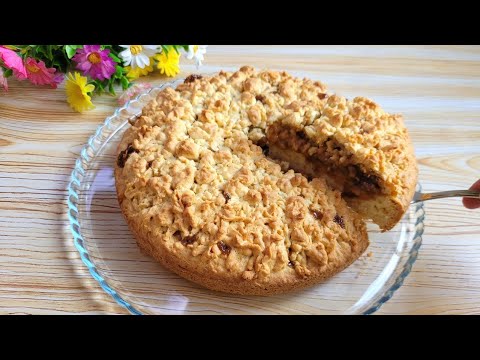 Өте Дәмді Пирог | Қазақша Рецепт | Песочный Тертый Пирог с Вареной Сгущенкой | Лёгкий Пирог