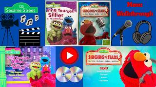 Sesame Street Singing Double Feature DVD Menu Walkthrough.