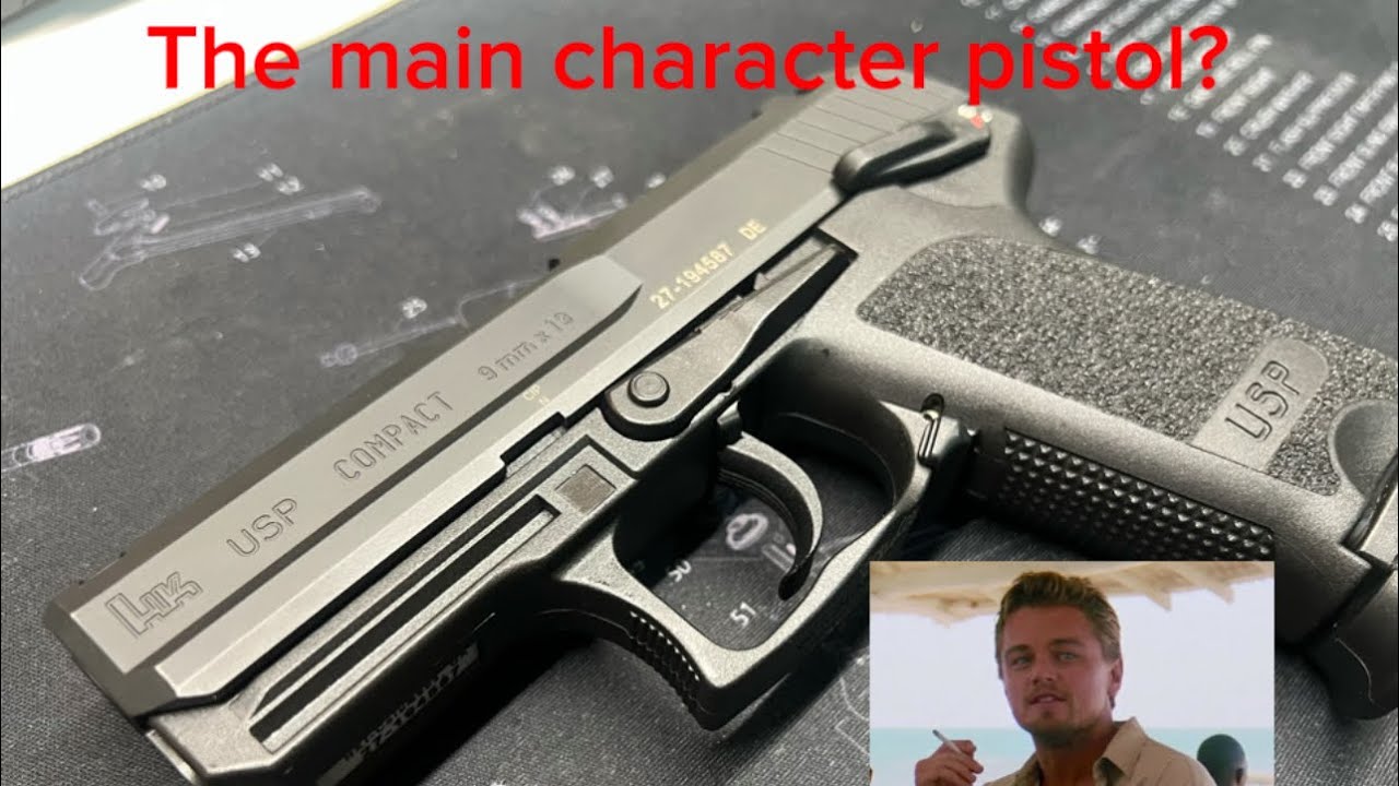 H&K USP9 Compact V1 DA/SA 9mm 3.58