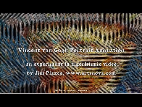 Generative Portrait of Vincent van Gogh