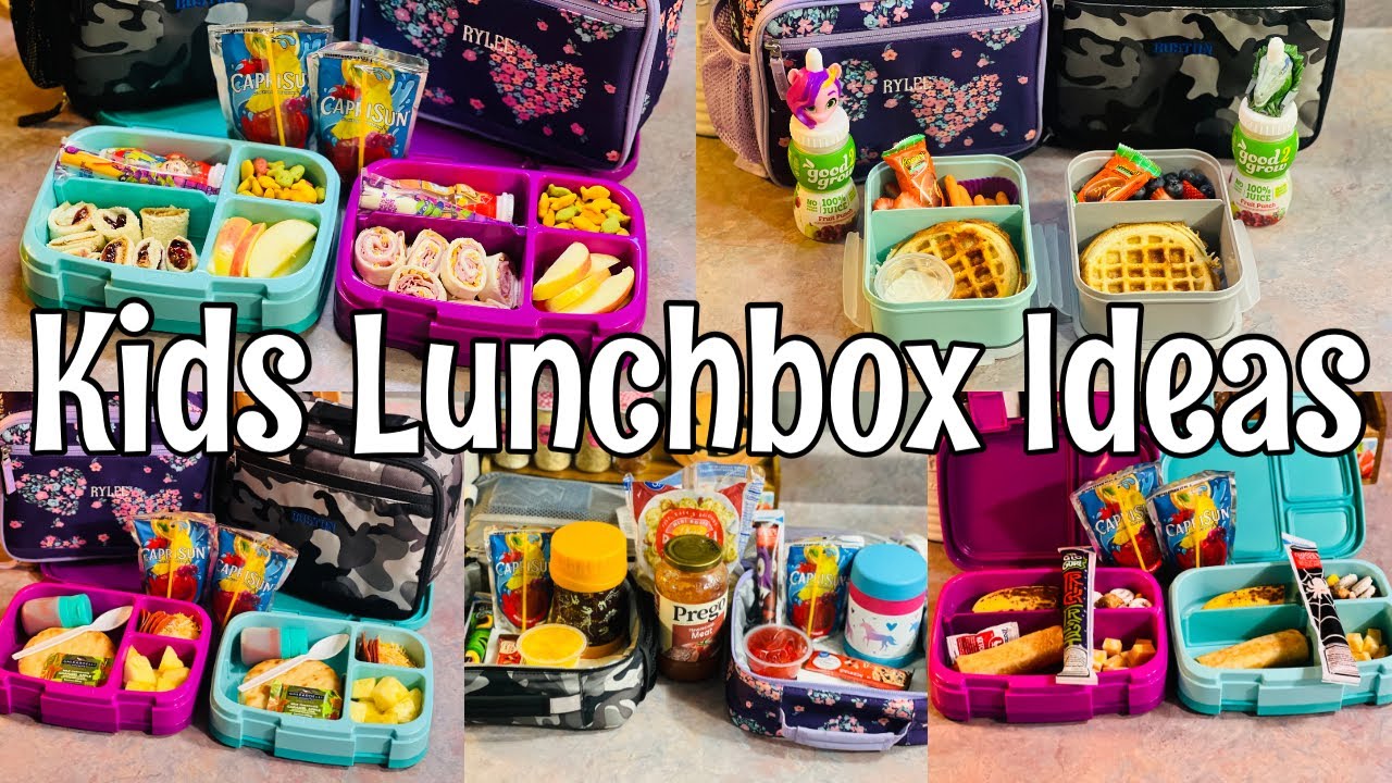 What’s in my Kids Lunchbox | Lunch Ideas for School | October 2023 ...