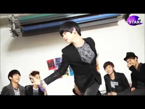 BTOB's Hyunsik, Sungjae and Changsub funny poses [CUT]