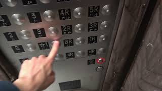 Westinghouse Traction Freight Elevator at Science & Research Building 1, U of H in Houston, TX.