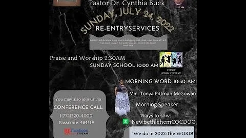 Minister Tonya Pittman-McGowan, "Get Dressed and s...