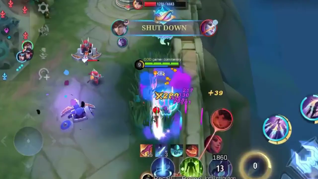 Gusion montage 💙 damage cheat 💙