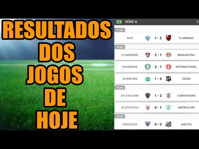 resultados dos jogos do brasileirao ontem - Seu Portal para Jogos Online  Empolgantes.