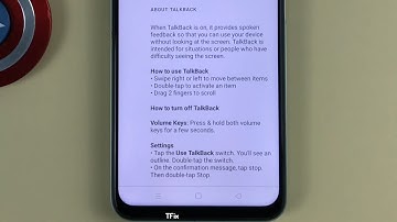 How to enable/disable TalkBack on Realme C35 Android 11
