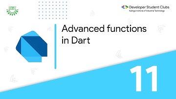 11. Advance Functions in Dart | Dart and Flutter series | DSC KIIT