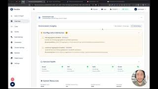 Site Alerts, Configuration Advisories and Logs