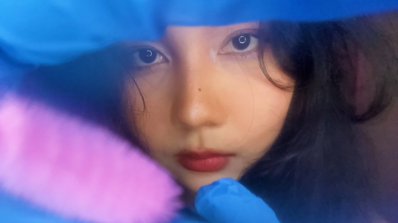 👁️မျက်လုံးထဲဝင်နေတဲ့ဖုန်မှုန့်များဖယ်ရှားခြင်း | ASMR Eye Cleaning Therapy [Personal Attention]