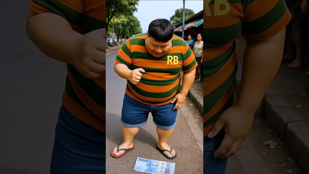 nemu uang di jalan ternyata di prank‼️😡