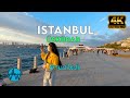 ⁴ᴷ⁵⁰  🇹🇷 Walking Through Istanbul Bosphorus in Üsküdar.(ISTANBUL WALK)