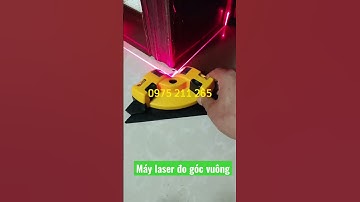 Máy laser 2 tia đo góc vuông ốp lát gạch #xaydung #thoxay