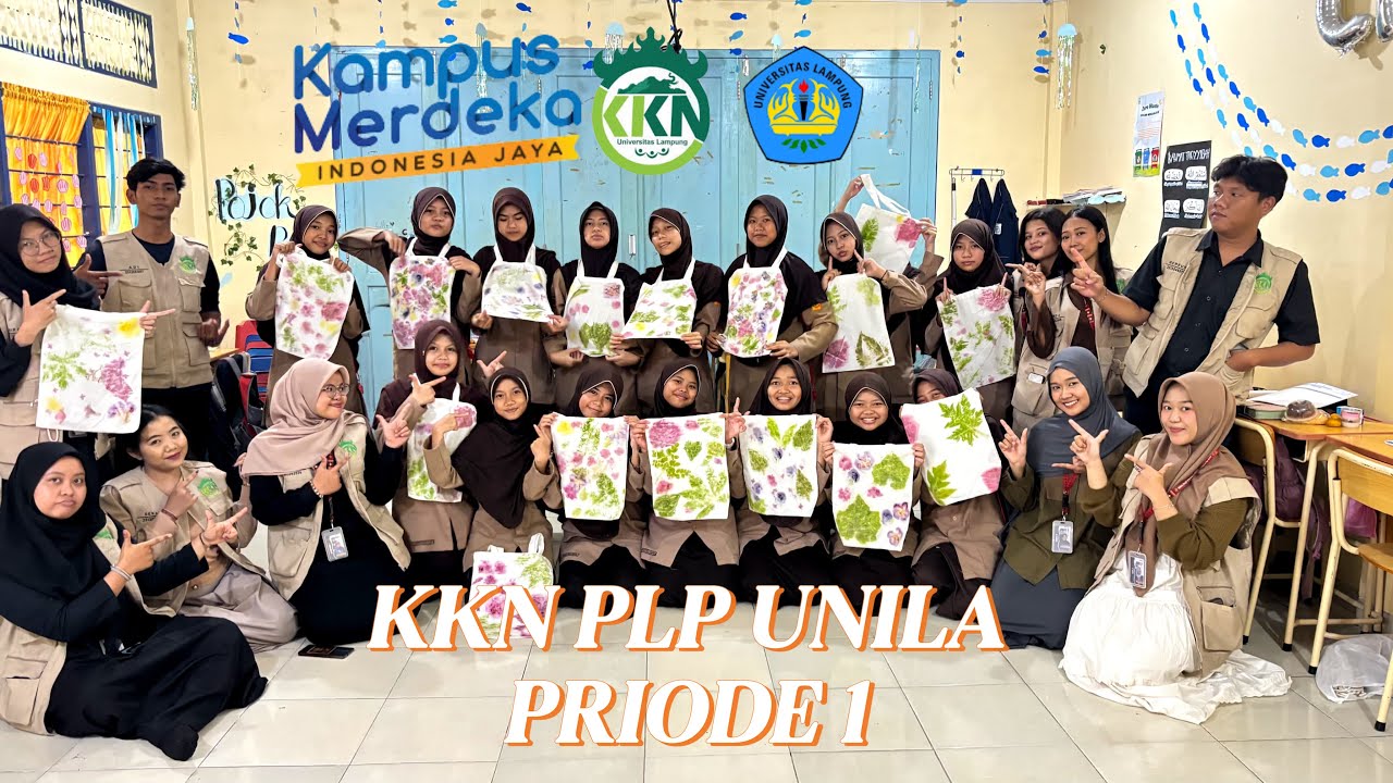 KKN PLP UNILA P1- SMP IT Fitrah Insani Kel. Langkapura Baru, Kec. Langkapura, Kota Bandar Lampung.