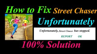 How to fix Street Chaser App Unfortunately Has Stopped Problem Solution -Street Chaser Stopped Error screenshot 3