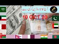 World Exchange Rate Currency _ 10 Oct 20 _ Daily true ...