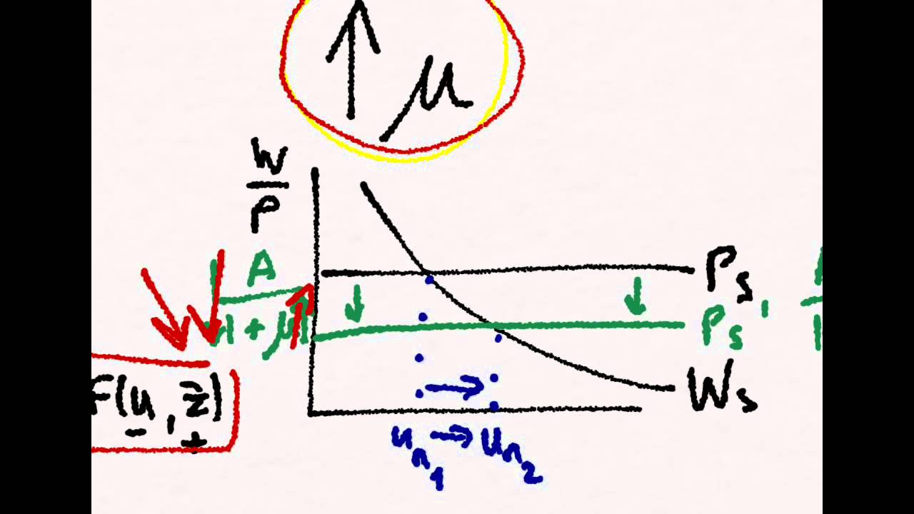 Labor Market 3 Natural Unemployment Rate At Equilibrium YouTube labor-market-3-natural-unemployment-rate-at-equilibrium-youtube