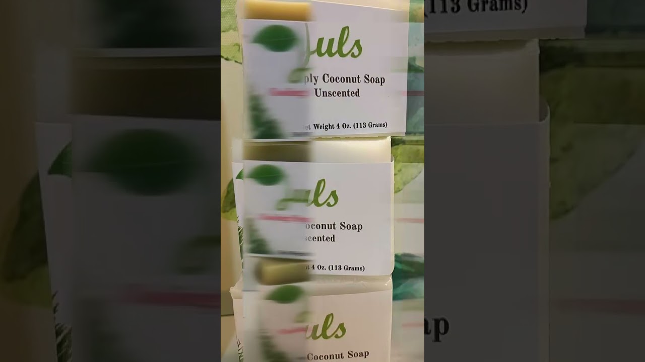 Juls uses high quality, organic, natural ingredients to create perfect bars of soap! Simple & Pure