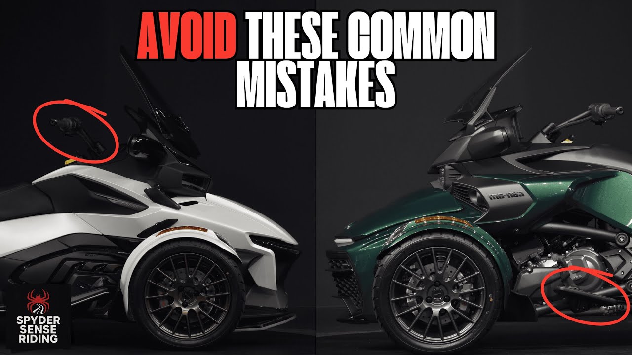 Избегайте этих 6 ошибок при покупке Can-Am Spyder | Spyder Sense Riding