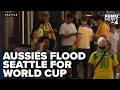 Australian fans flood Seattle as transit braces for World Cup surge