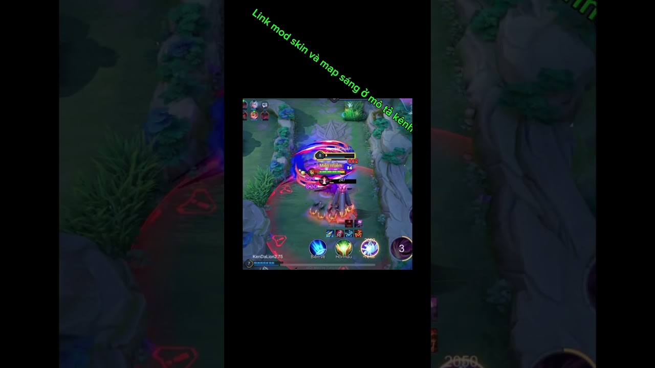 Mod skin và hack map iOS và adr 