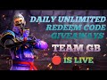 Unlimited Redeem Code Giveaway #English Telugu Garena Free Fire  #Free Fire Live In Telugu#Hindi
