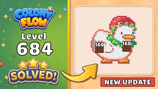 Colony Flow! Level 684 Walkthrough 🐜 | ABI GAMES Solution & Gameplay 🧩 (New Update)