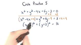Circle Practice 5 - Visualizing Algebra