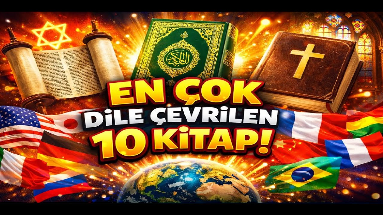 İlk Sıradaki Kitabı Tahmin Edemezsiniz! Dünyanın En Çok Çevrilen Kitapları