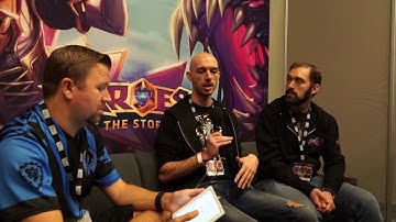 BlizzCon 2018 Heroes of the Storm Interview (Orphea) | Blizzplanet