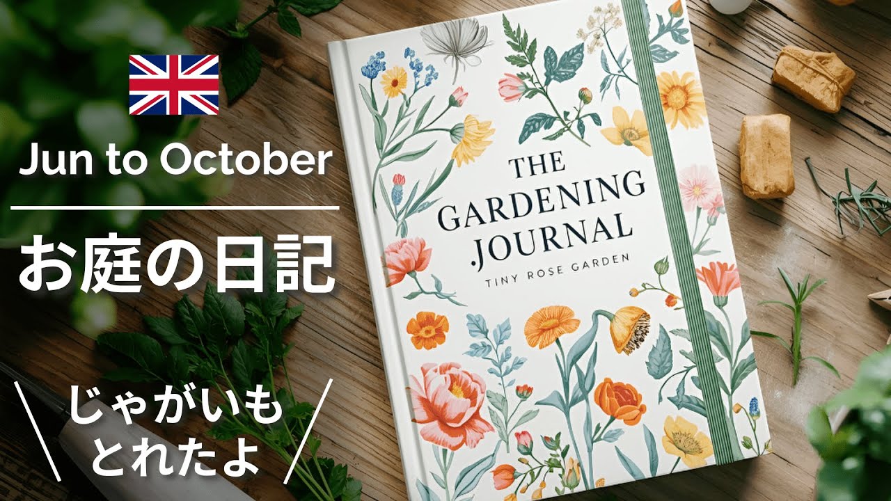 😳コンポストから勝手に収穫 !? 小さなお庭のほったらかしガーデニング 🌱 🇬🇧