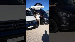 Welches Chassis im Camper? Fiat Ducato, Ford Transit, VW Crafter & Mercedes Sprinter #camping
