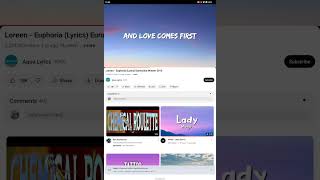 Euphoria song Loreen she came second in Eurovision in 20217 and 2023 @BelBernadz @cherbear17