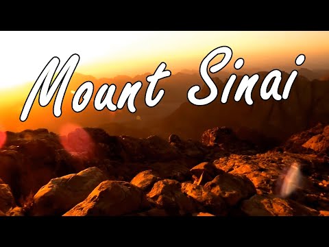 Mount Sinai in Egypt - the biblical mount of Moses