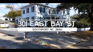Southport NC Water View Home Tour | 301 E Bay Street (Luxury Coastal Living)