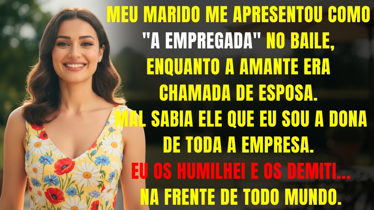 Meu Marido Me Chamou De Empregada E Apresentou A Amante Como Sua Esposa Oficial Diante De Todos