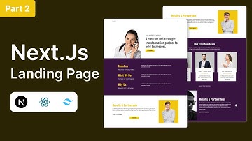 Build a Creative Agency Landing Page with Next.js 15 & Tailwind CSS (Part 2)