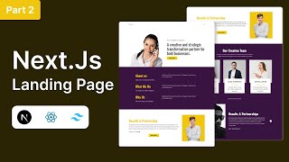 Build a Creative Agency Landing Page with Next.js 15 & Tailwind CSS (Part 2)
