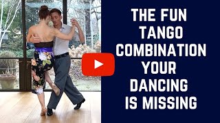 Sacada + Barrida Combination: The Fun Tango Step Your Dancing Is Missing