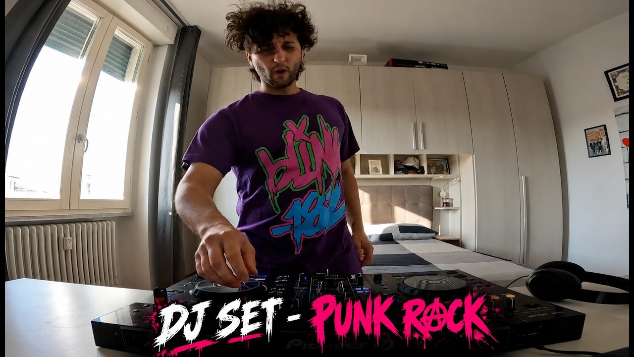 ⁣Gopro HERO10 black 4K | DJ SET 5 - PUNK ROCK - Pioneer XDJ RR