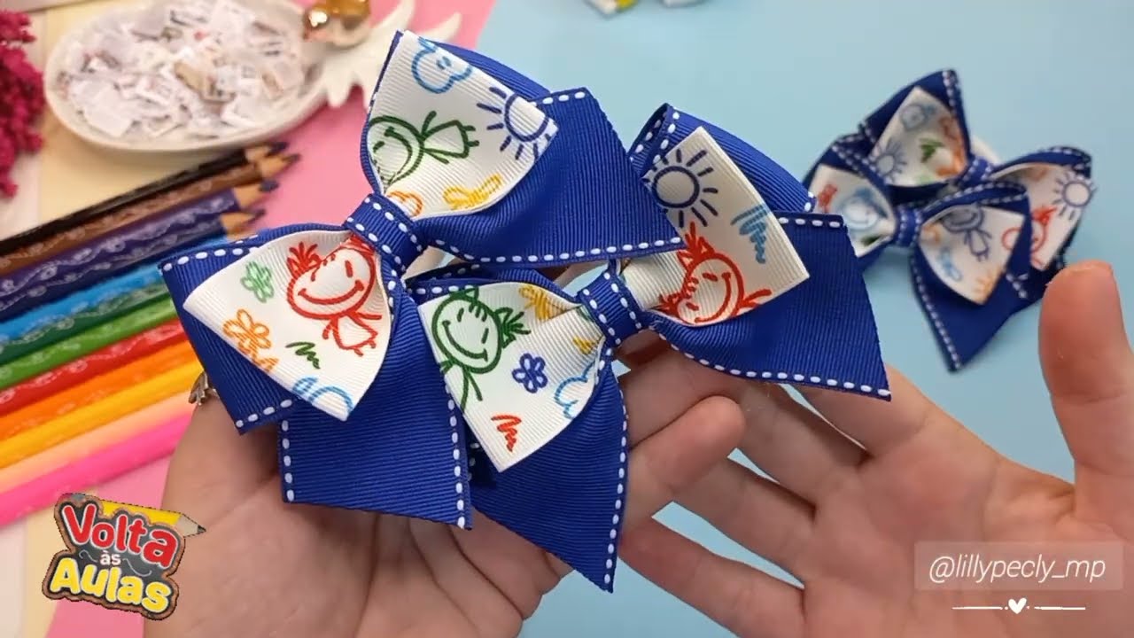 🎀 Volta aulas 2024 📚 Modelo 05 - Fácil + Fofo + Econômico 