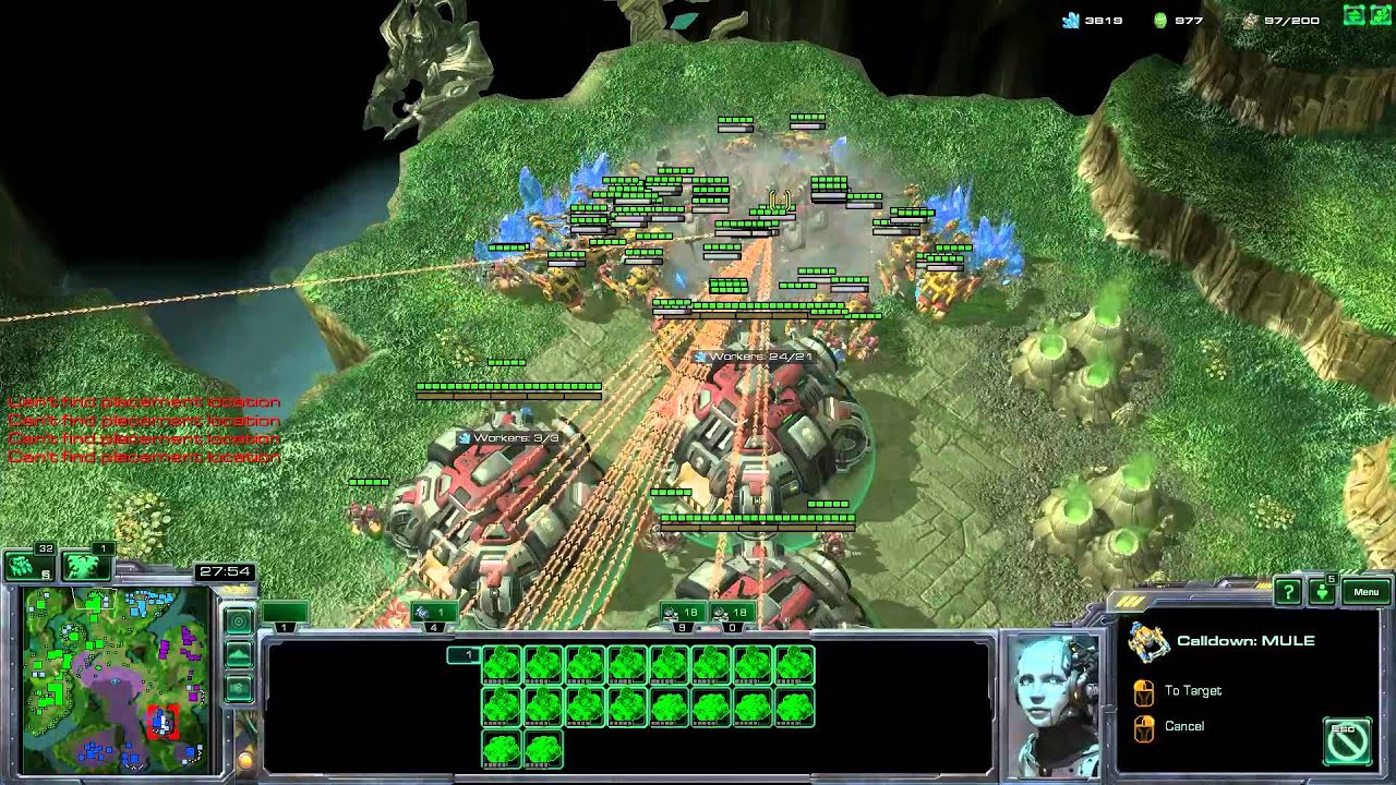 SC2 HotS - 47 Mules - YouTube