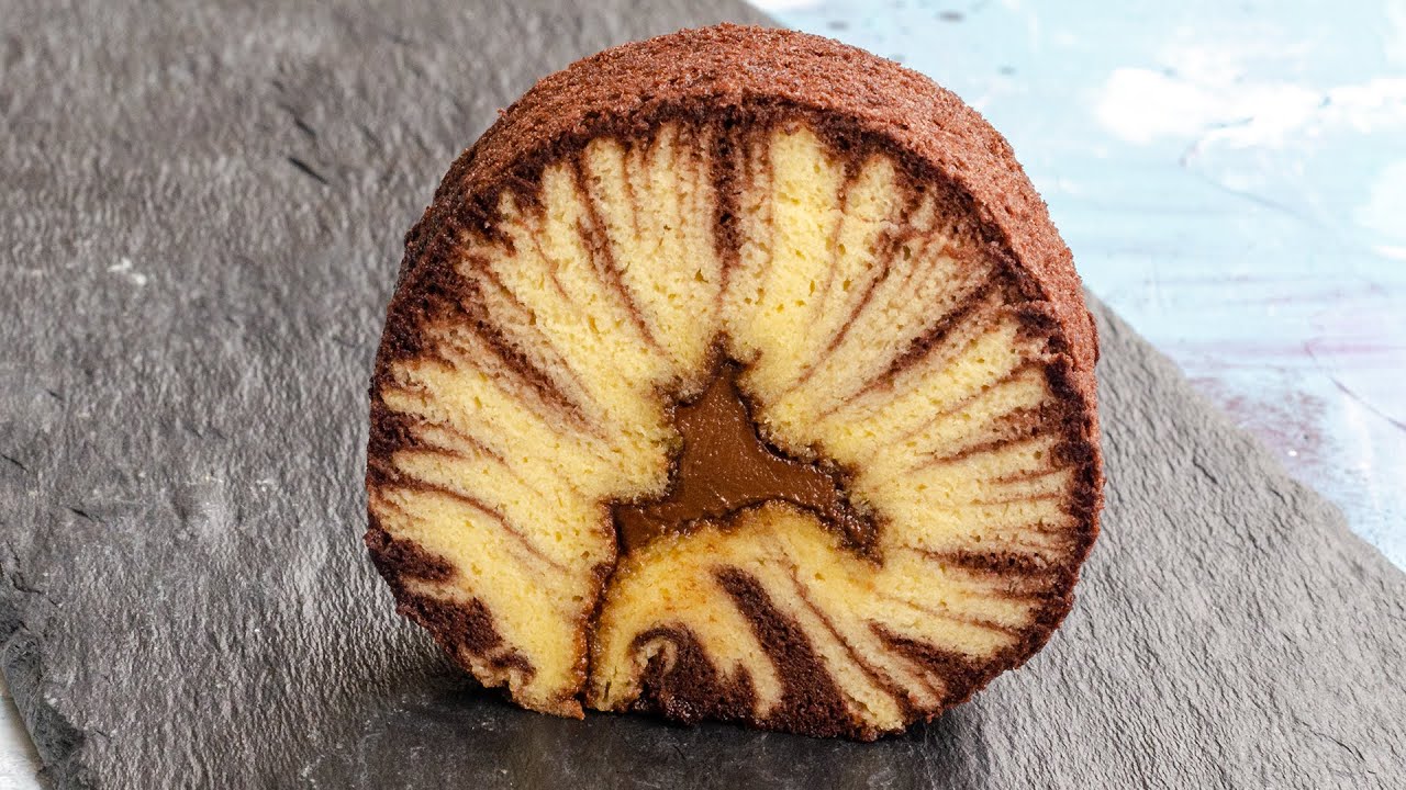Rulo Kasırga Kek Tarifi | Hurricane Swiss Roll Cake | 飓风蛋糕卷