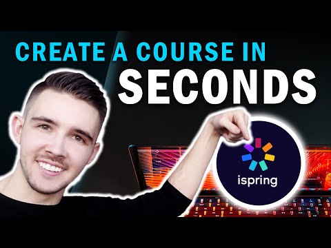 An AMAZING Tool to Create a Professional Course QUICKLY | iSpring Suite Max Review