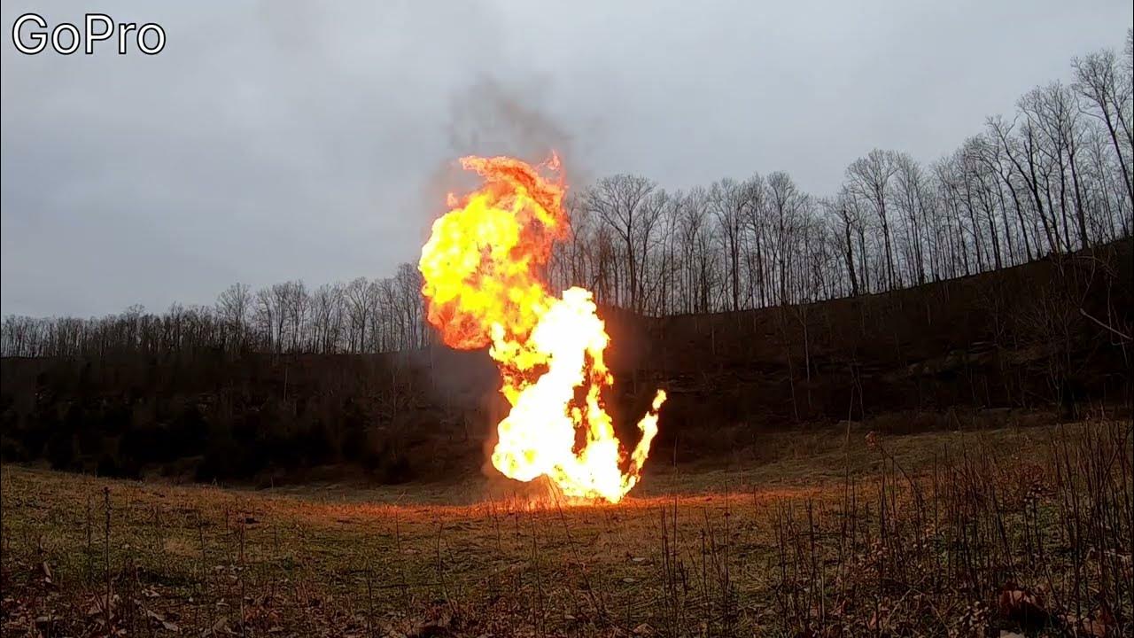 20lb Propane Tank Explosion! (202101) YouTube