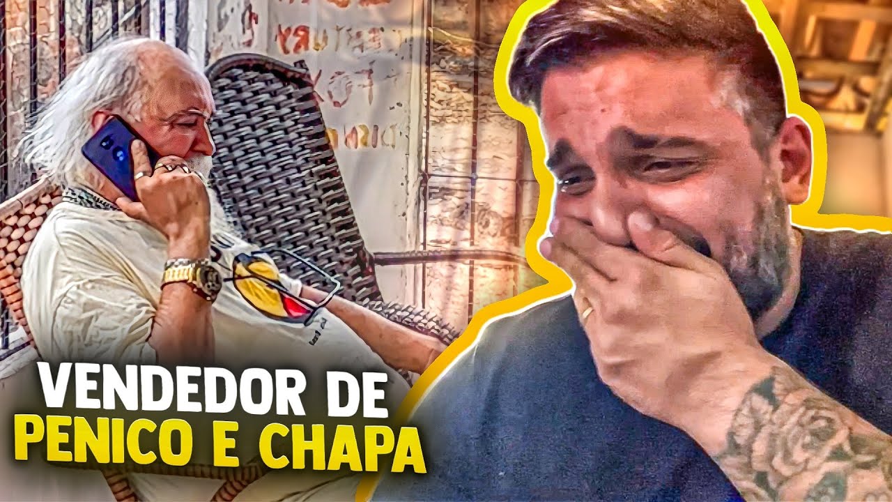 MANETIKIN TROLOU O VOVÔ LUIZ DO SOM VENDENDO UM PINICO E UMA CHAPA | MANETIKIN