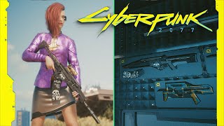 Cyberpunk 2077 Stash Room | Moron Labe | How To Hang Weapons On The Wall