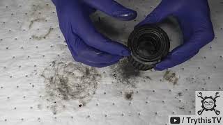 Fram XG9018 Filter cut apart inspection